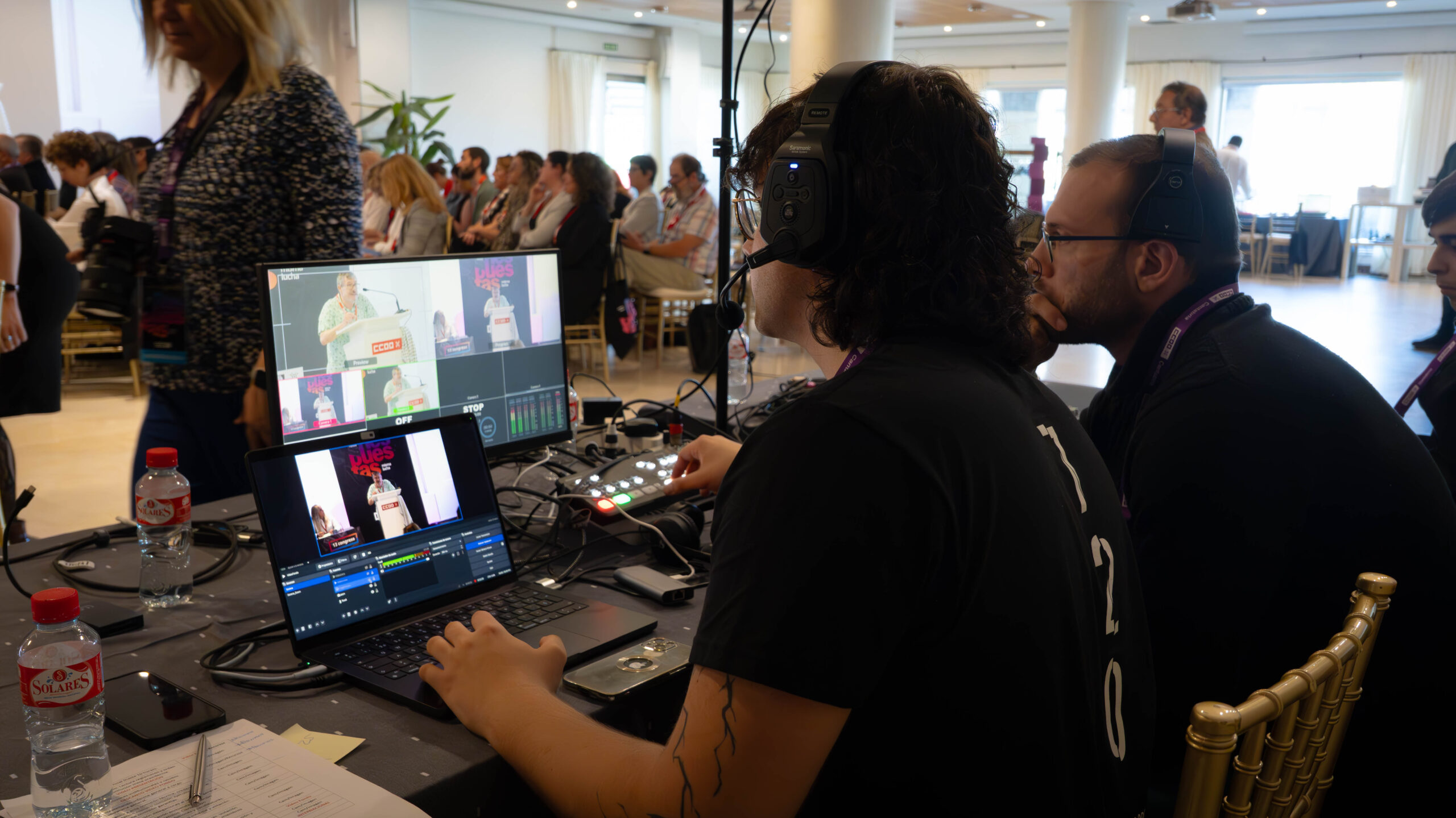 StreamCCOO_2025 Streaming profesional y video resumen para el Congreso de Comisiones Obreras Cantabria. 720 Agencia Creativa, productora audiovisual